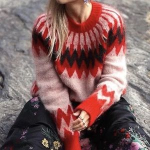 Erdem x H&M Mohair Blend Oversized Sweater XS Never worn